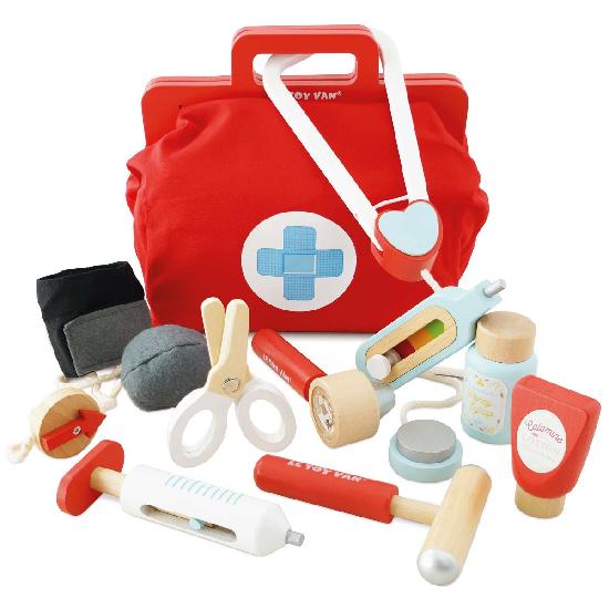 Le Toy Van Vintage Doctor Roleplay Wooden Kit