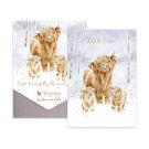Wrendale  Notecard Set (8 Pack) -  Christmas