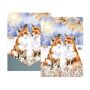 Wrendale  Notecard Set (8 Pack) -  Christmas