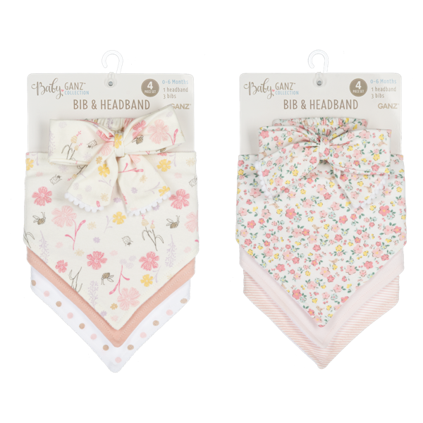 Bib and Headband Gift Set