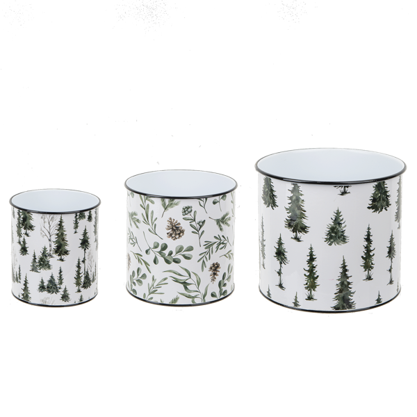 Evergreen &amp; Pine Botanical Planter