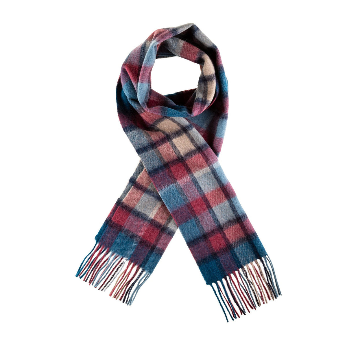 Traditional Tartan Lambswool Scarves