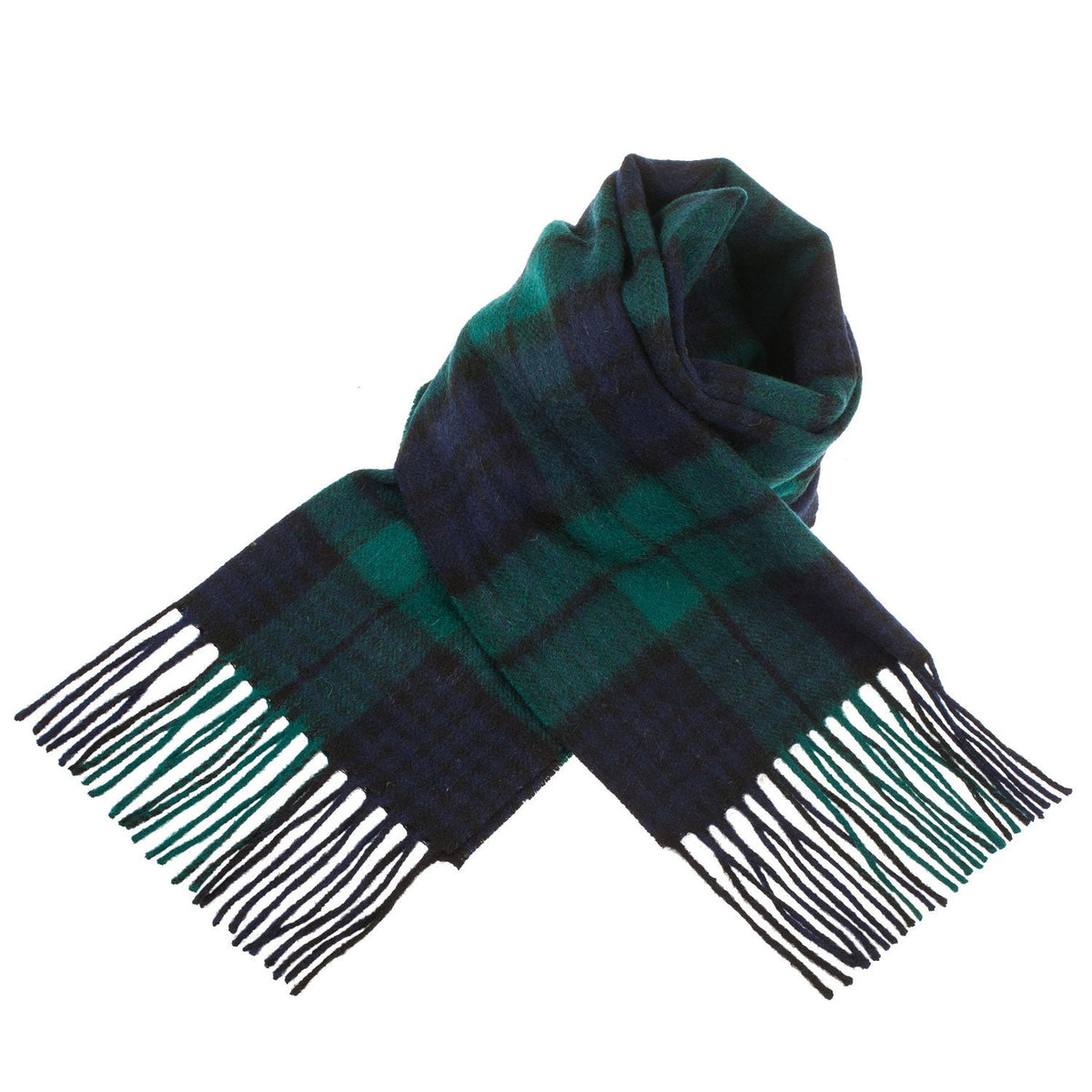Traditional Tartan Lambswool Scarves