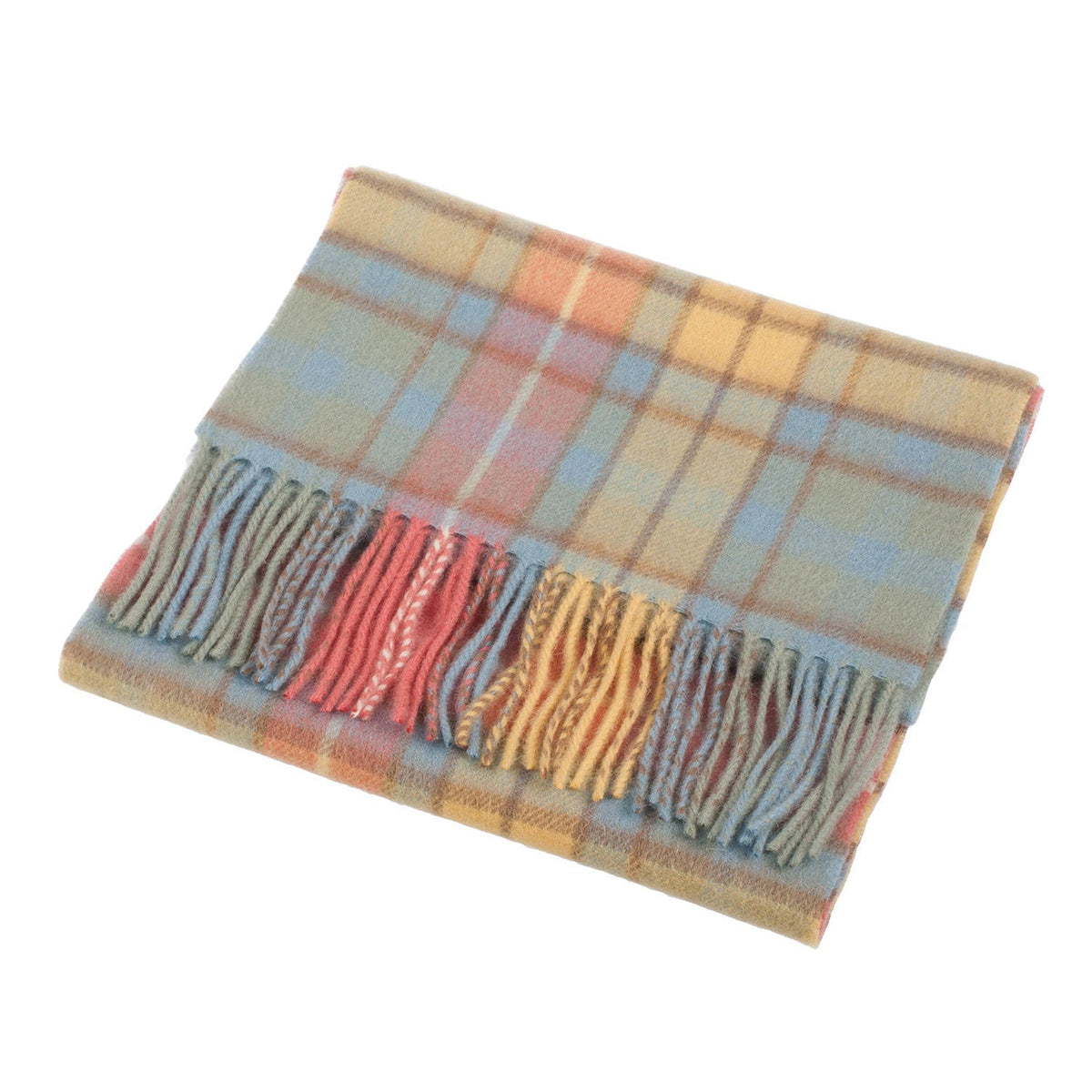 Traditional Tartan Lambswool Scarves