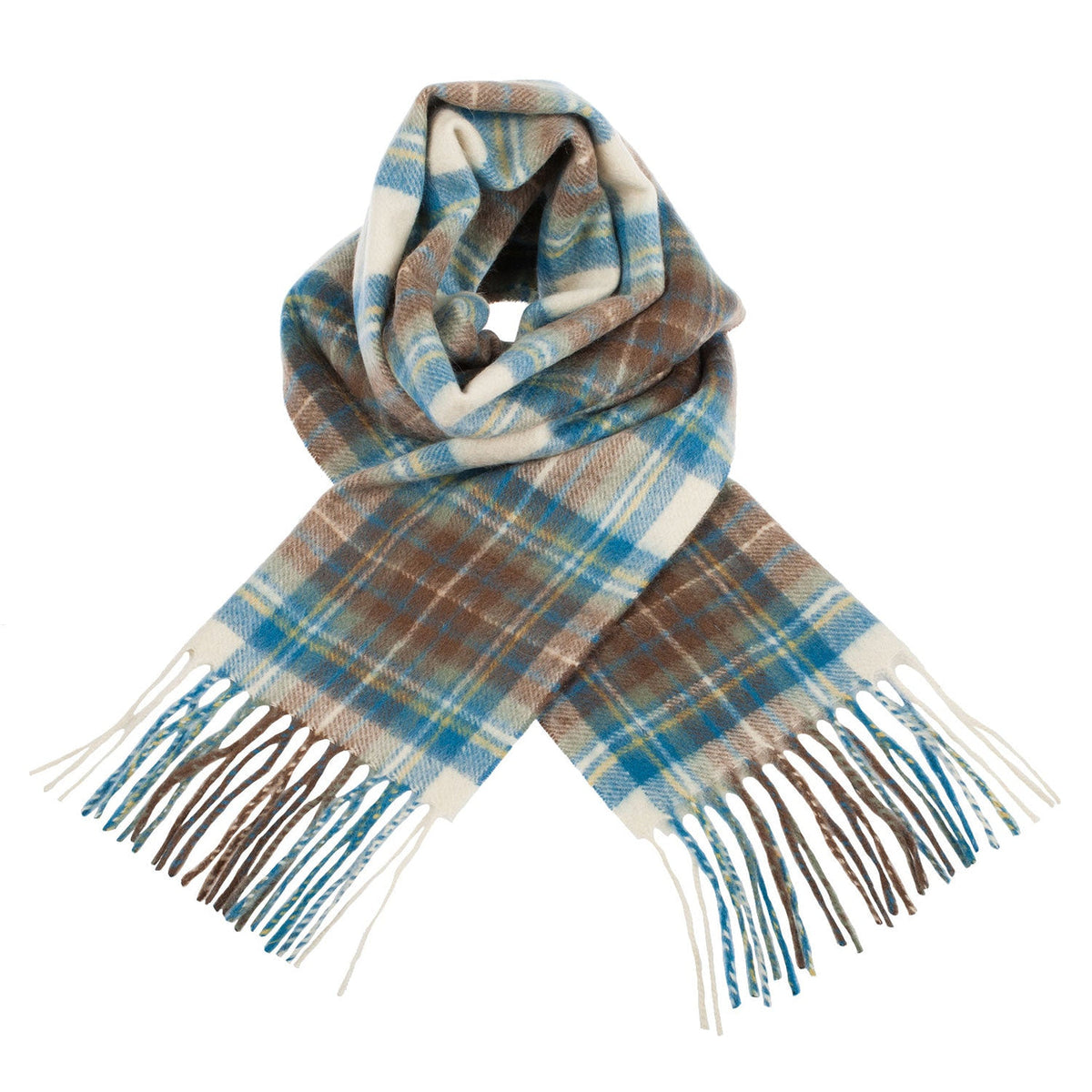 Traditional Tartan Lambswool Scarves
