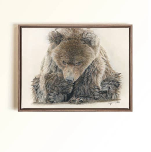 Crystal Clarke Fine Art Framed Canvas