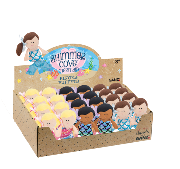 Finger Puppet Mermaid (D)