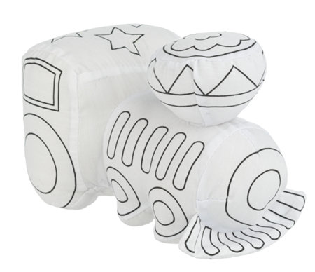 Fabric Toy Colouring Kit