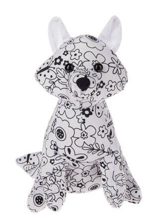 Fabric Toy Colouring Kit