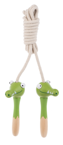 Wooden Animal Skipping Rope