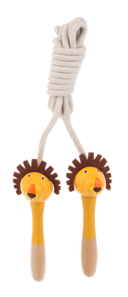 Wooden Animal Skipping Rope