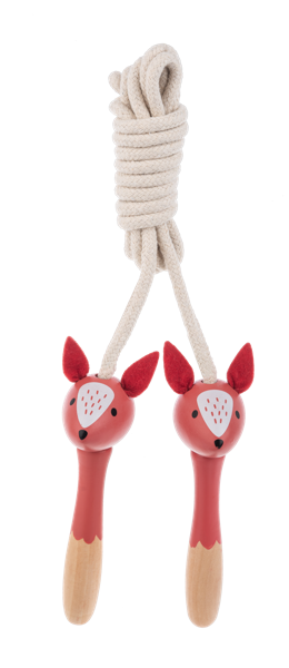 Wooden Animal Skipping Rope