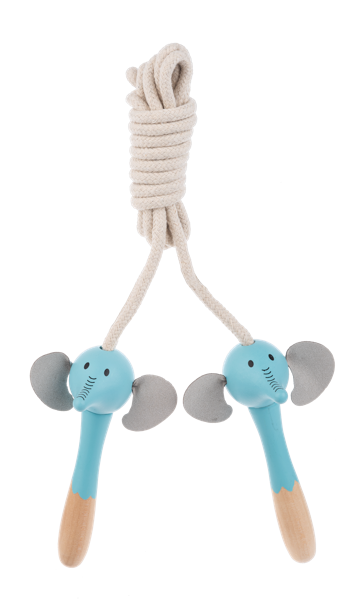 Wooden Animal Skipping Rope