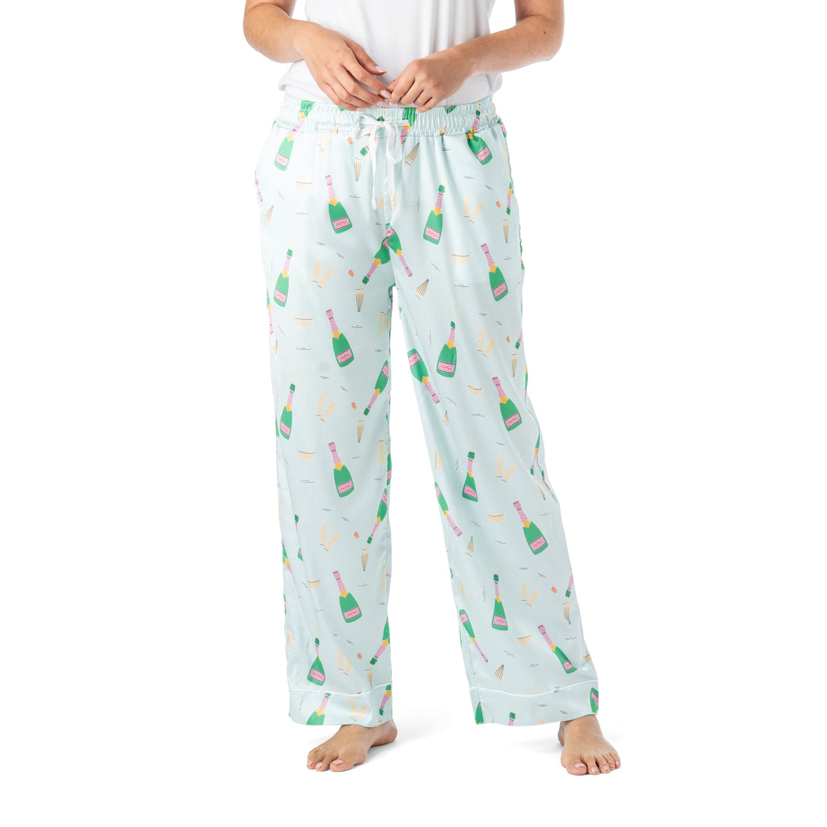 Hello Mello Satin Pajamas