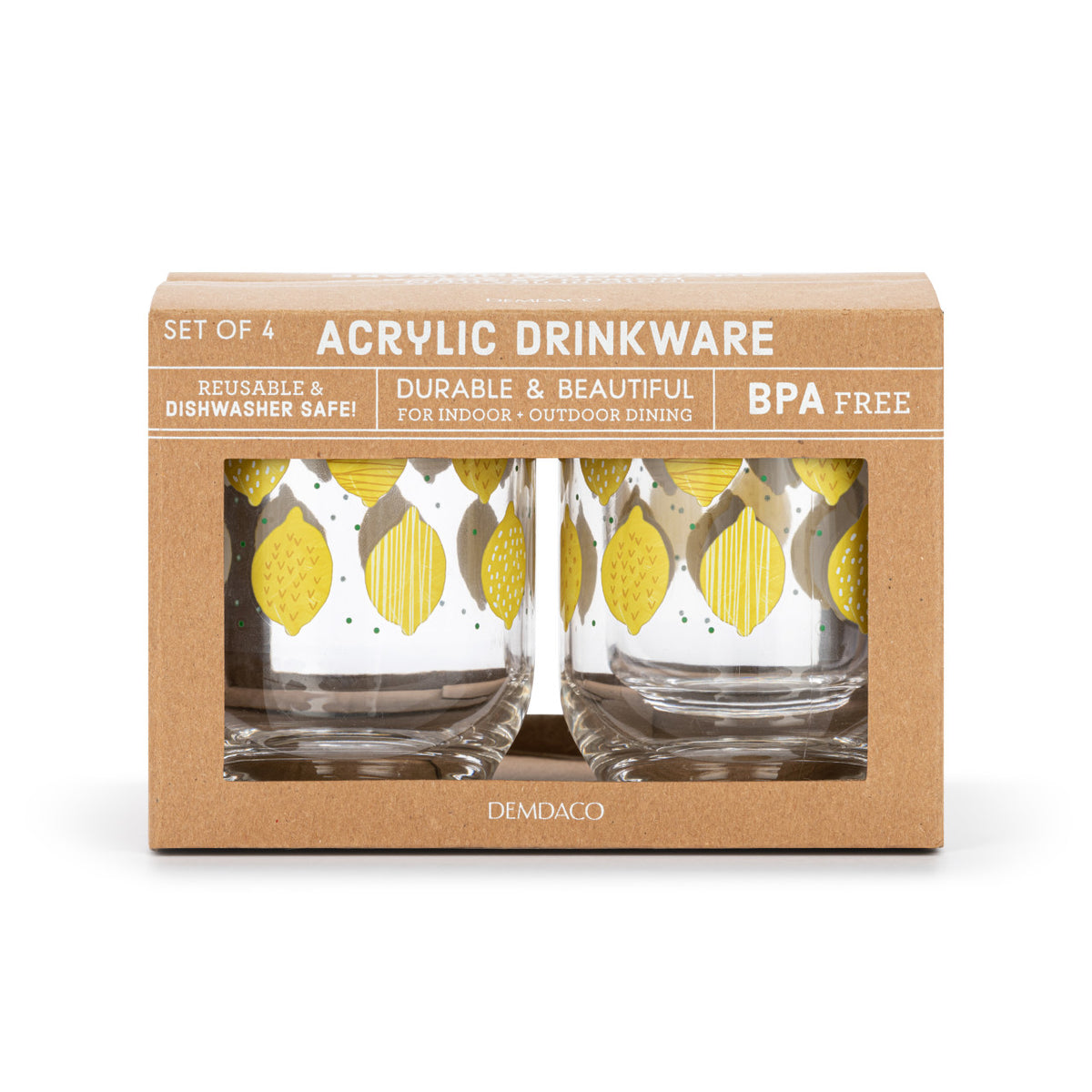 Acrylic Tumbler 14oz S/4