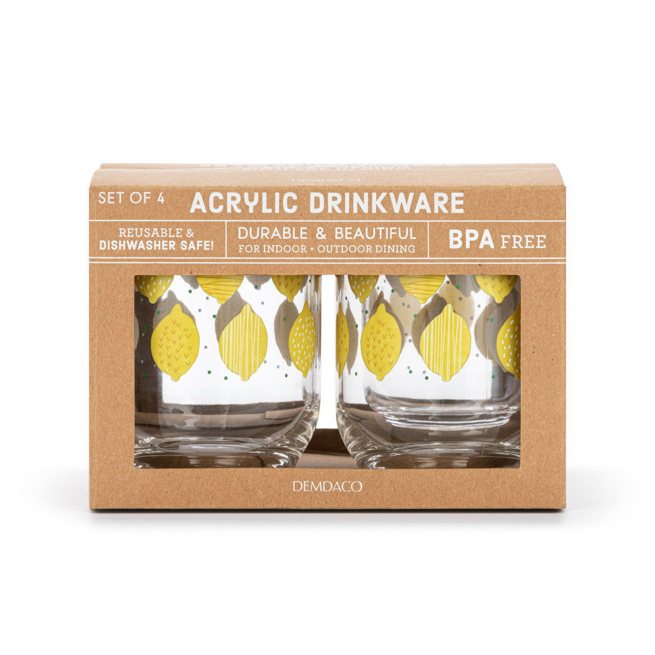 Acrylic Tumbler 14oz S/4