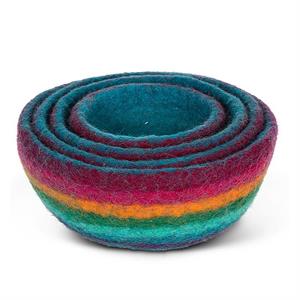 Felt Fair Trade Nesting Bowl Set