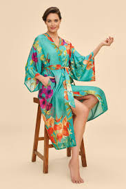 Powder Kimono Gown