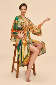 Powder Kimono Gown