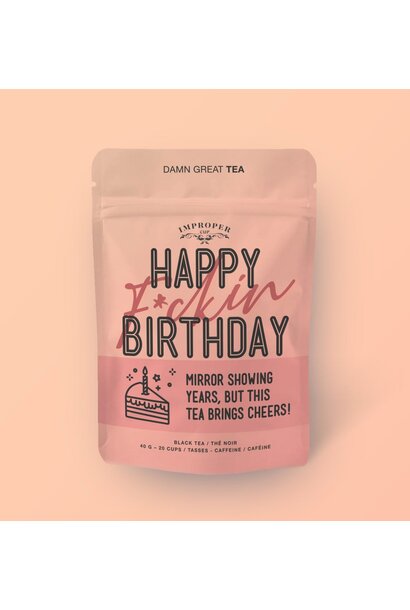 Improper Tea - warning bad language on some items