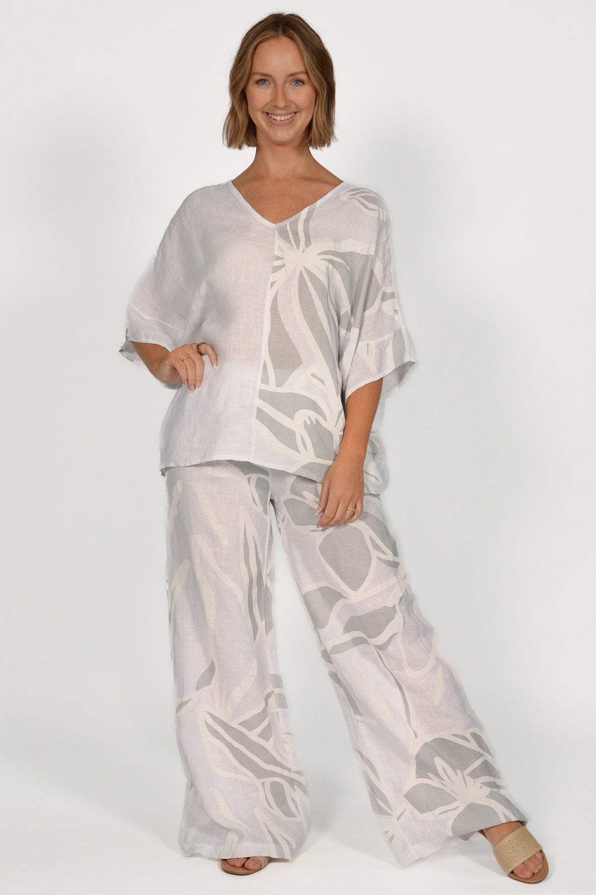 Catherine Lillywhite Abstract Shirt and Pants