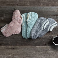 Harman Cable Knit Slippers