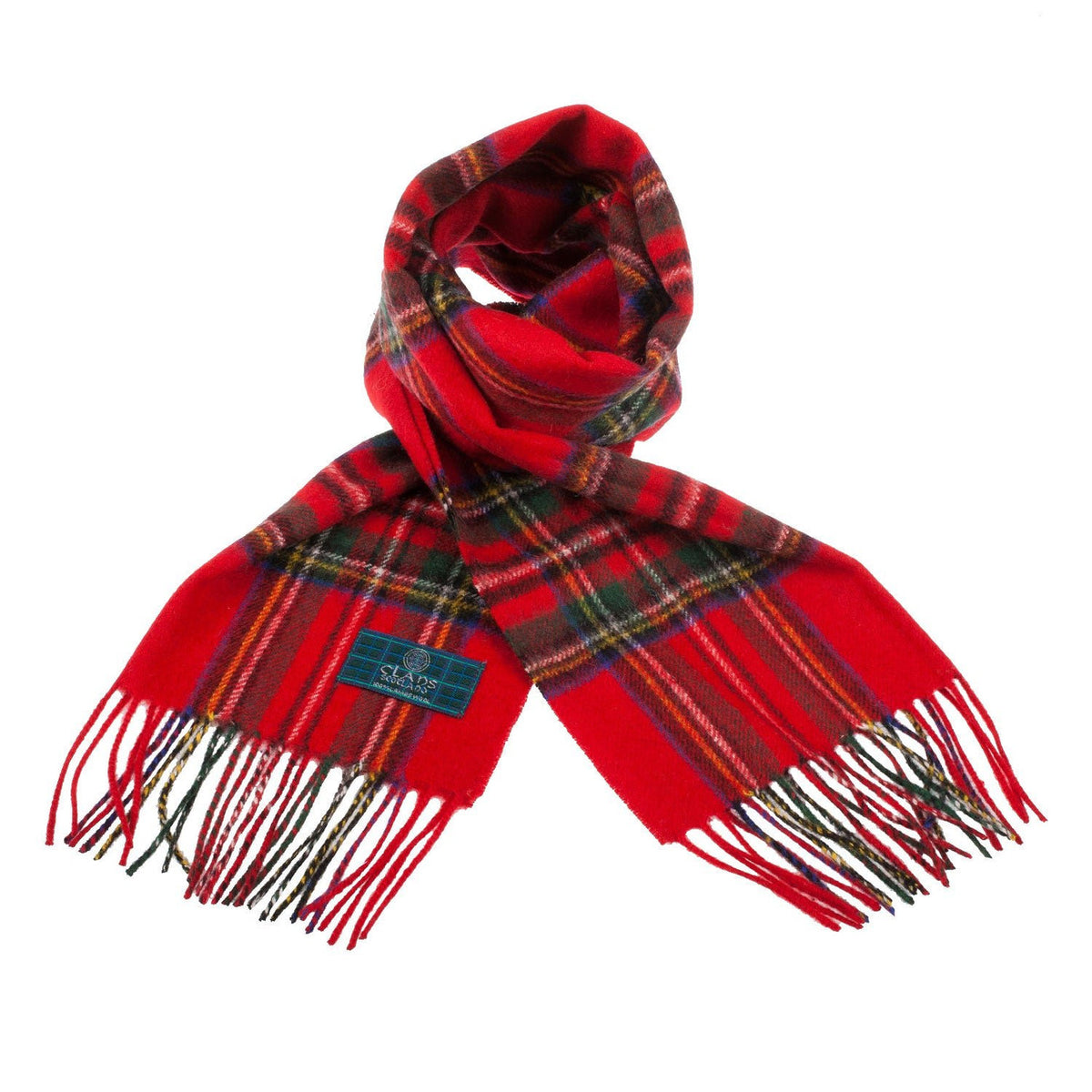 Traditional Tartan Lambswool Scarves