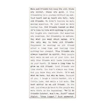 Cedar Mountain Typewriter Signs