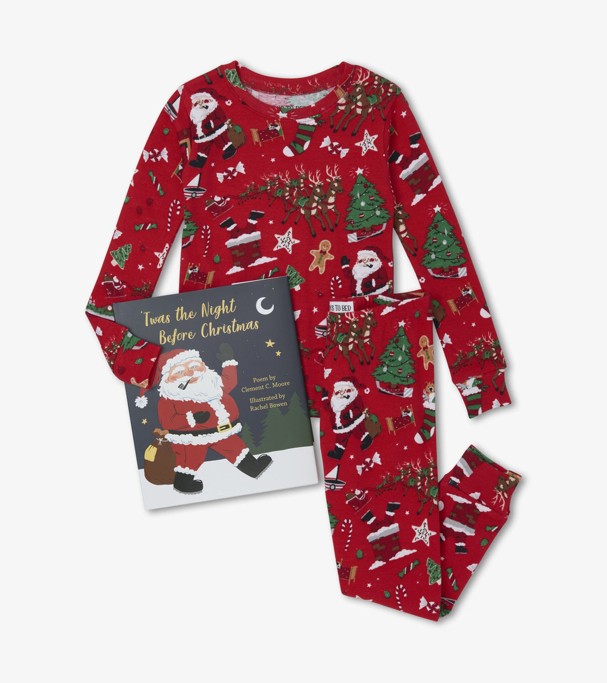 Books To Bed Jammie And Book Christmas Edition