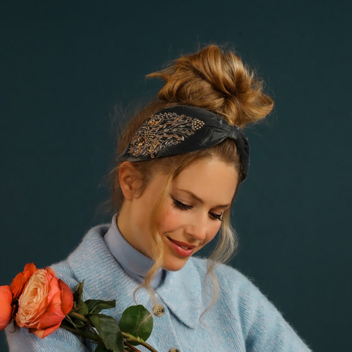 Powder Hairclips and Headbands