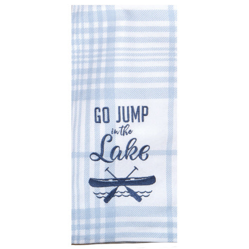 Kay Dee Lake/Fishing Theme Tea Towel