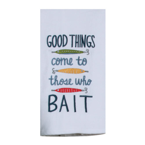 Kay Dee Lake/Fishing Theme Tea Towel