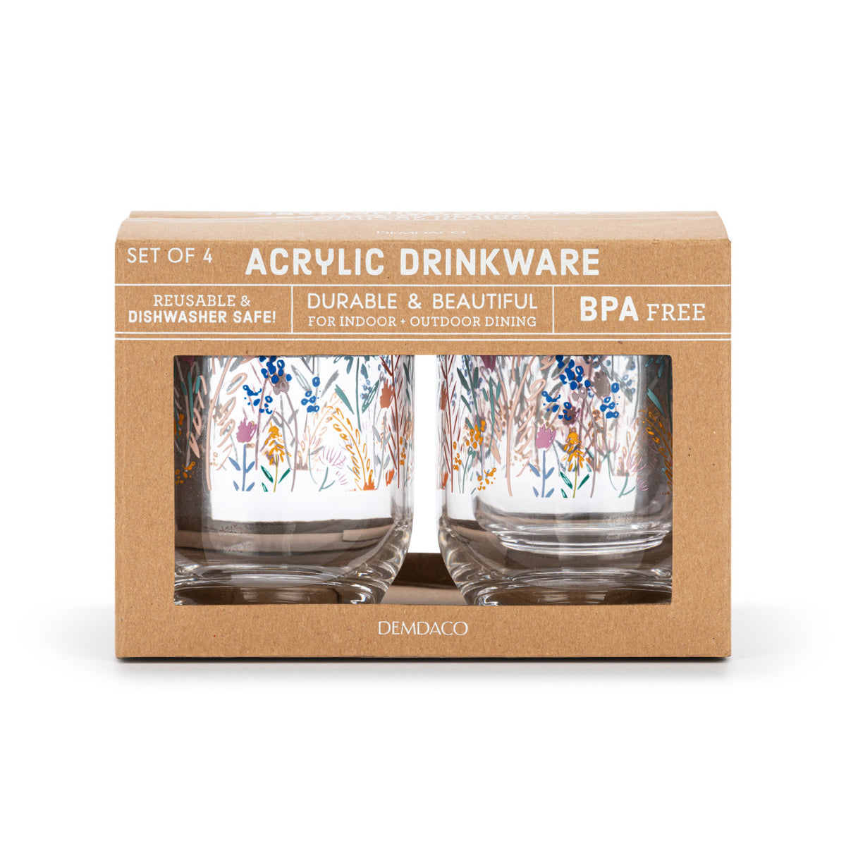 Acrylic Tumbler 14oz S/4