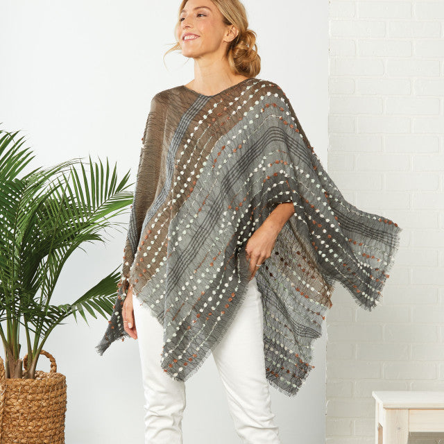 Textured Poncho