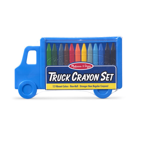 Melissa &amp; Doug Truck Crayon Set