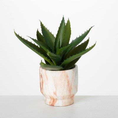 Potted Agave (Artificial)