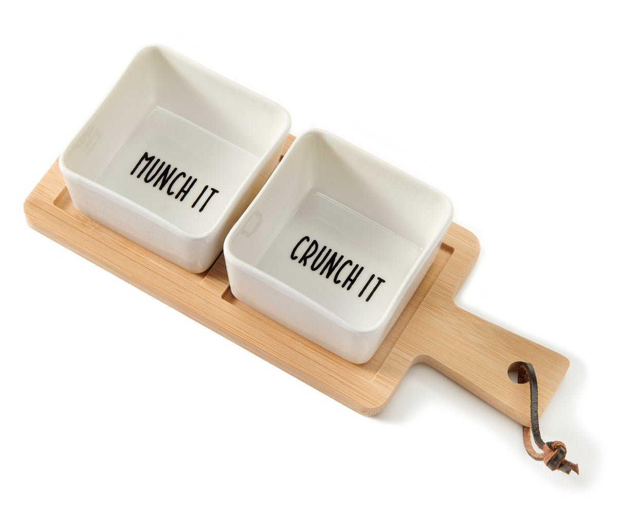 Condiment Dish &amp; Tray Set
