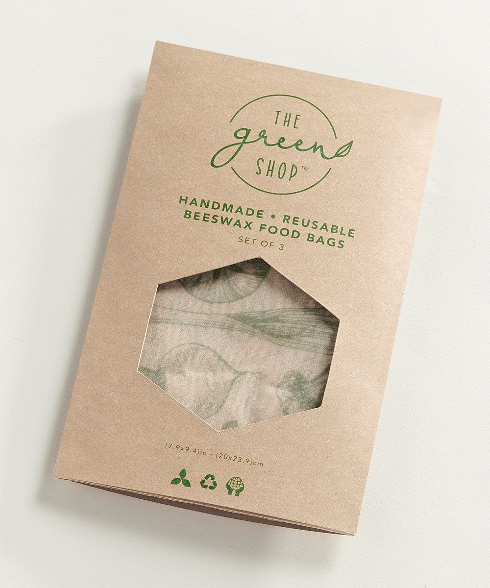 Handmade Reusable Beeswax Food Bags