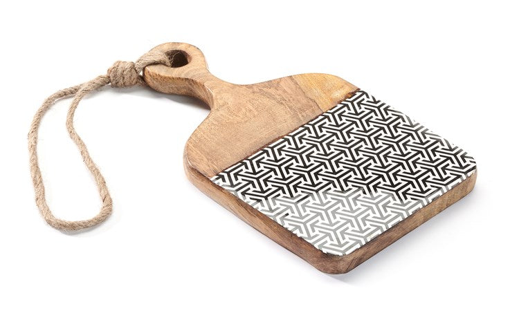 Wood Tray -Decorative with Jute Hanger