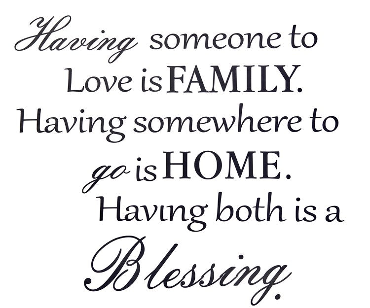 Family Design Wall Decal Transfer