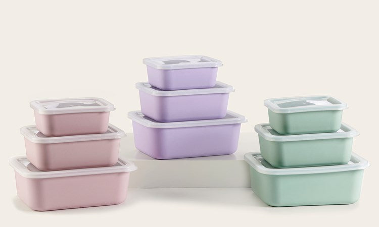 Nesting Bamboo Containers, Set of 3