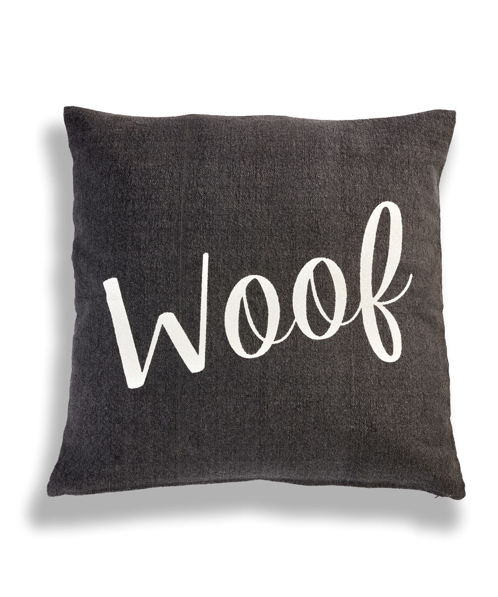 Oversize Pillow Dog Bed w/Sentiment
