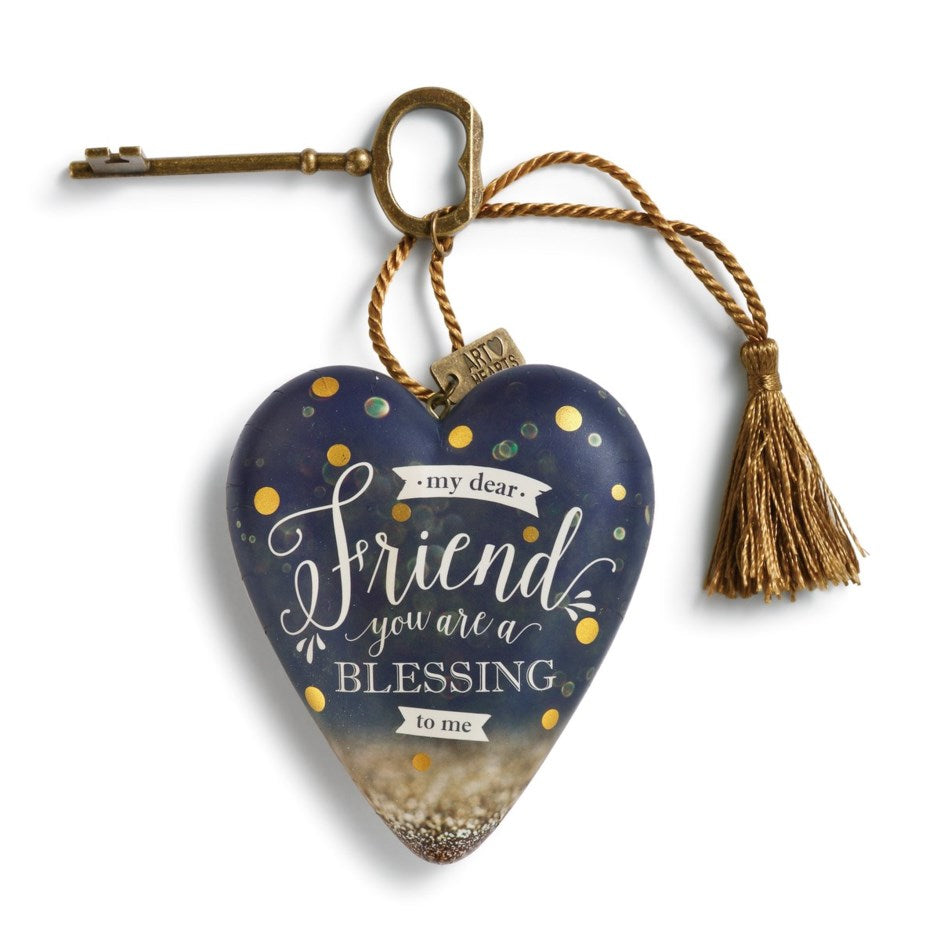 Art Heart Keepsake Decoration