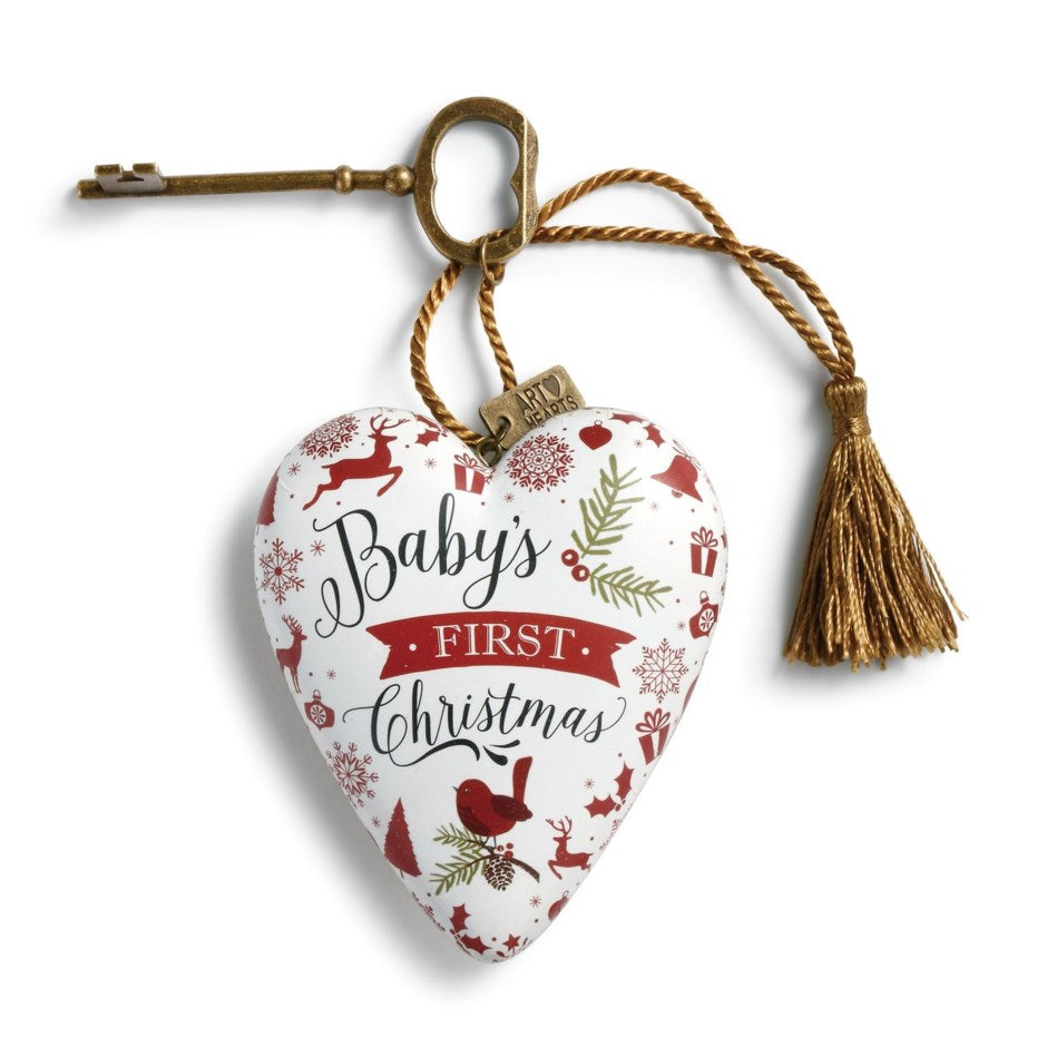 Art Heart Keepsake Decoration