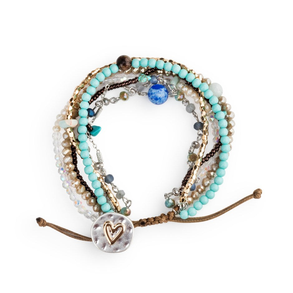 Your Journey  Beaded Love Bracelet