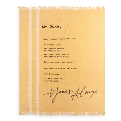Dear You Blanket- Love