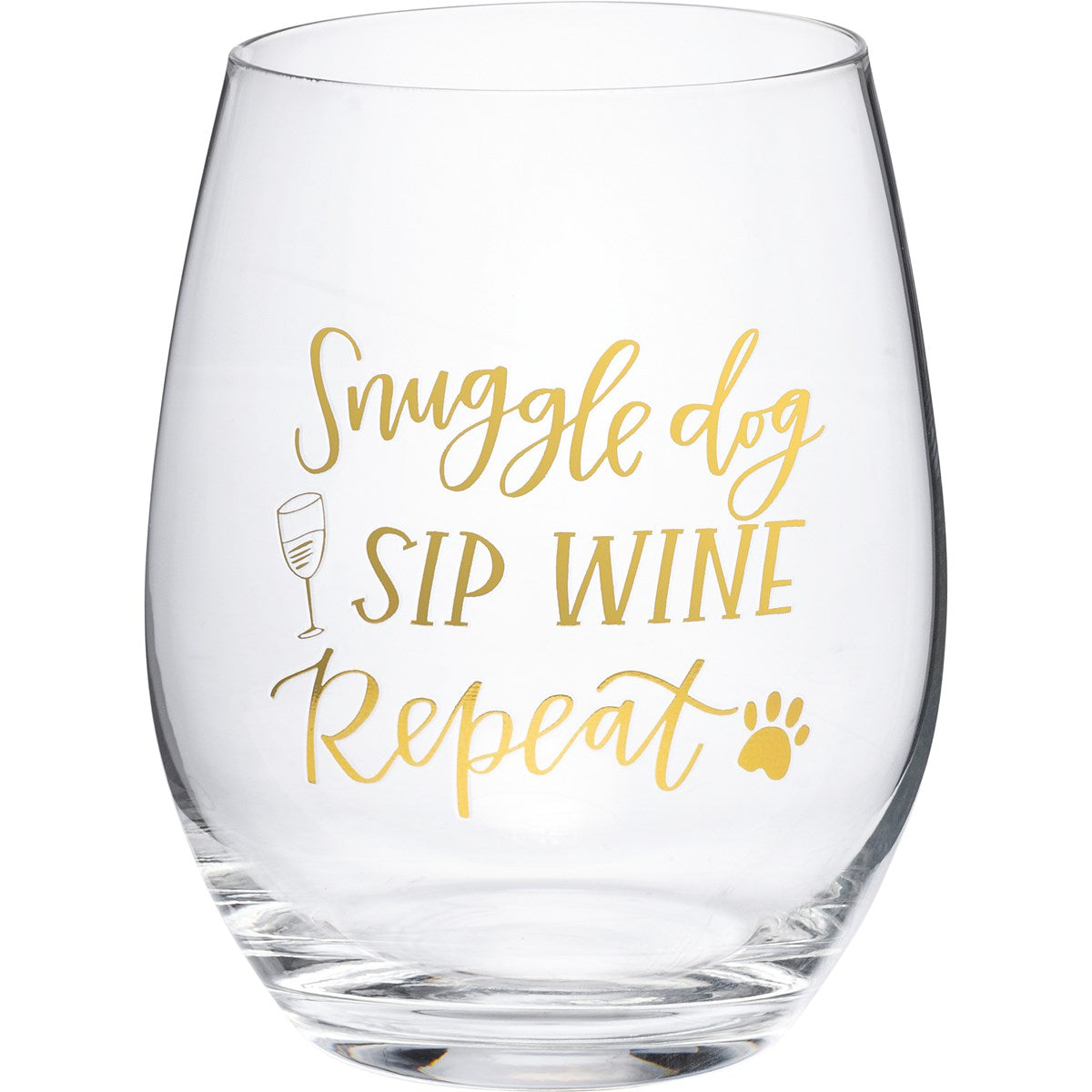CLEARANCE Stemless Wine Glasses