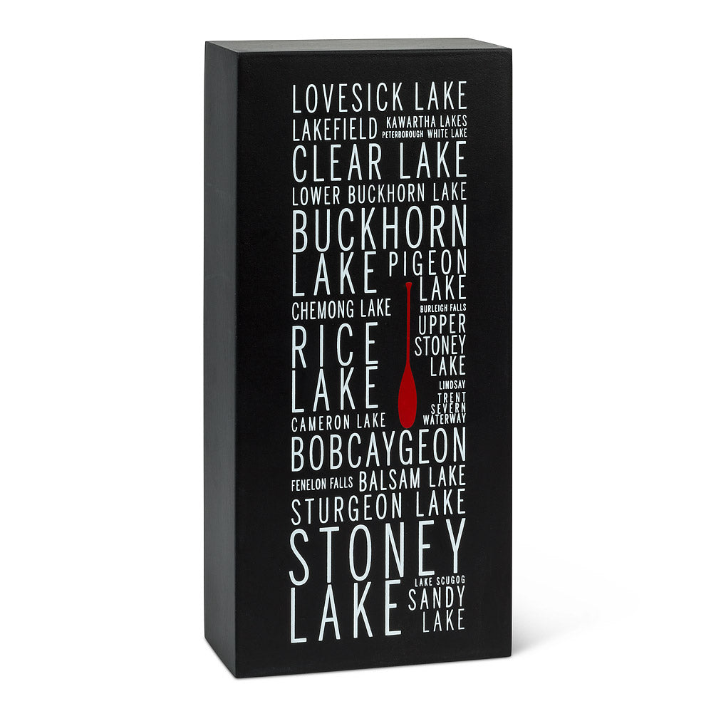 Word Block Kawartha Lake Names