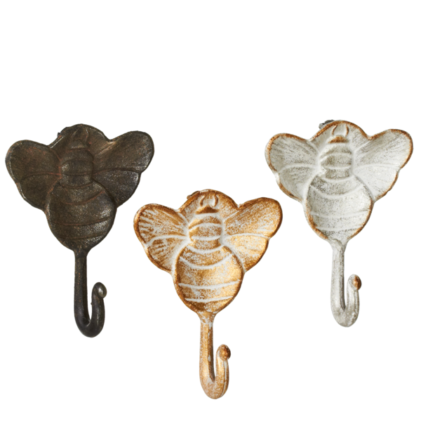 Bee Cast Iron Wall Hook
