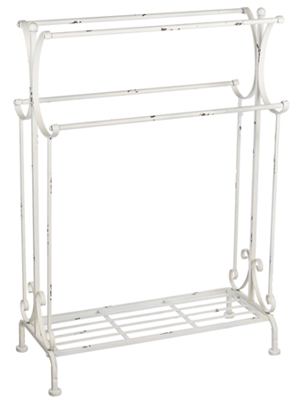 Distressed Blanket Stand